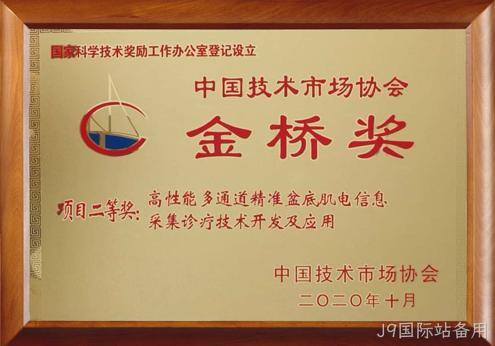 金桥奖铜牌